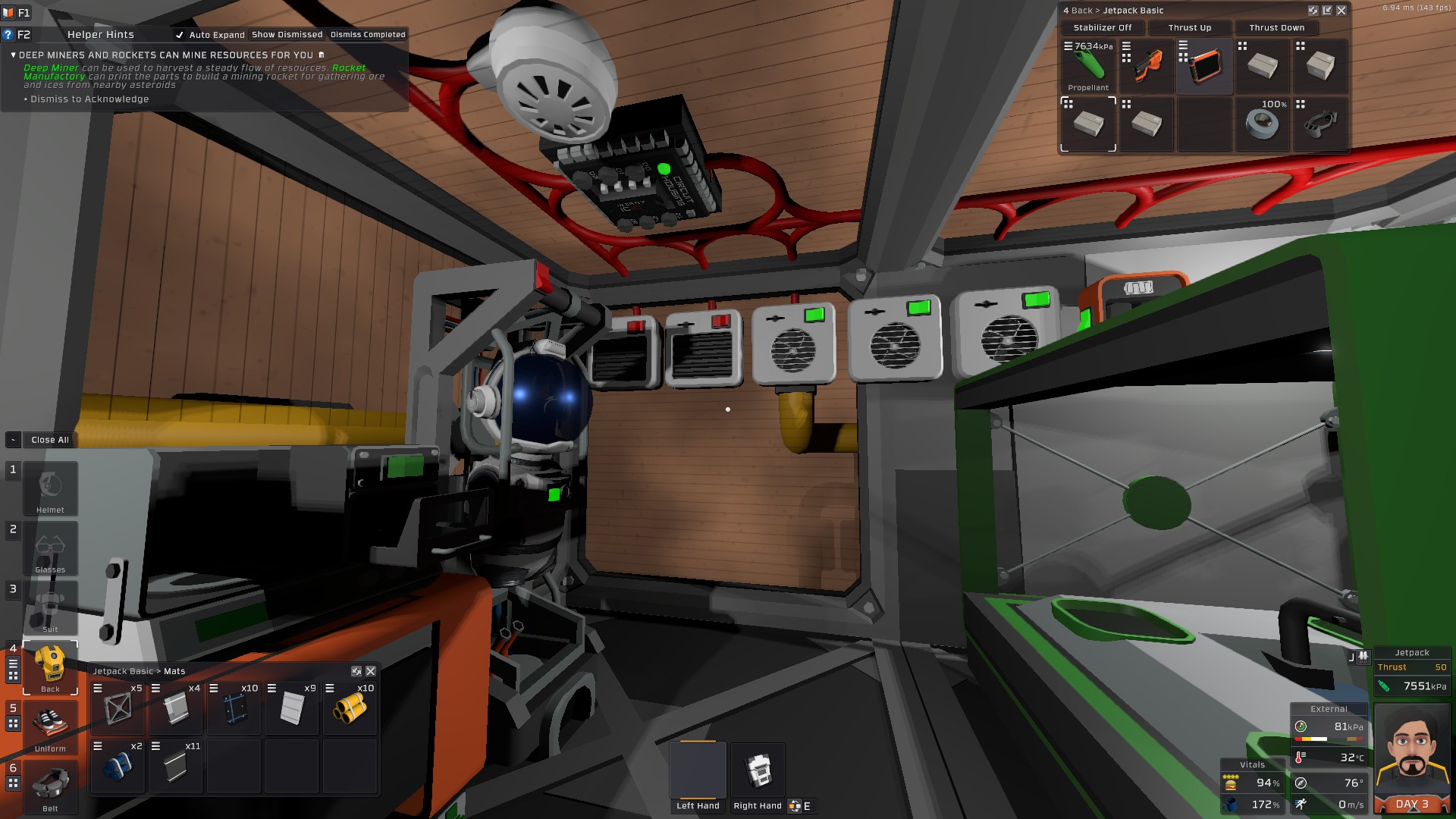 Hunkering down from a storm