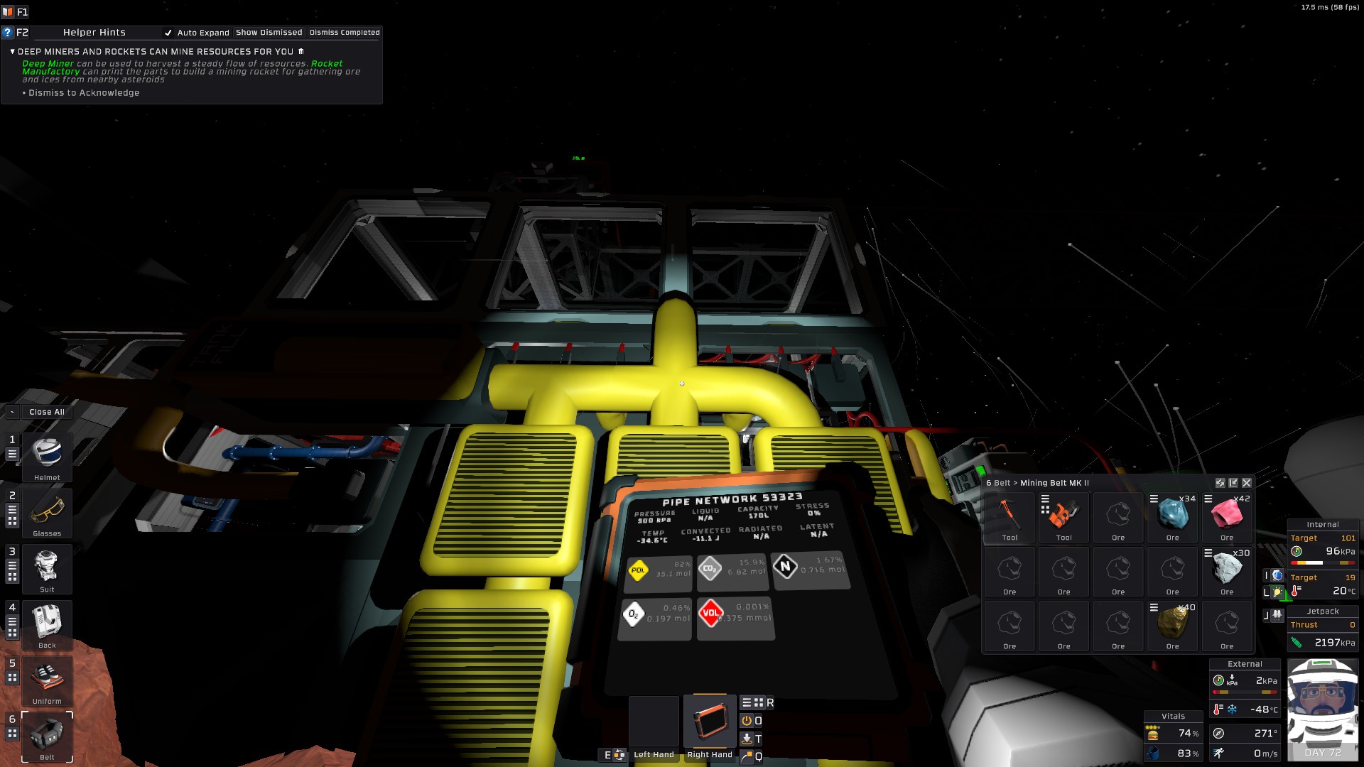 Wall Coolers waste pipe setup